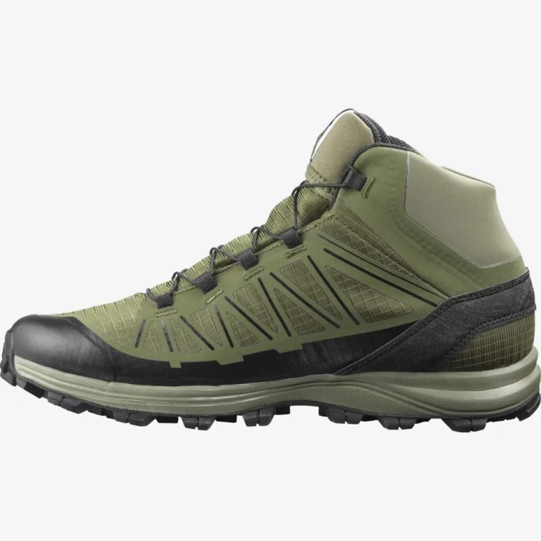 Olive Salomon Speed Assault Men's Tactical Boots | PH 37680F